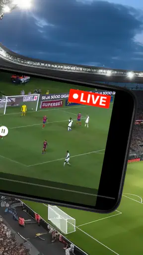 futebol brasileiro ao vivo screenshot