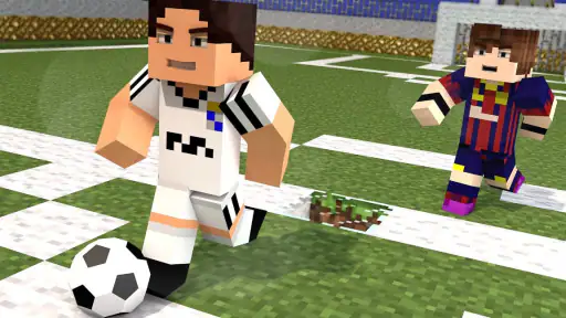 Futebol Minecraft Mods & Skins screenshot