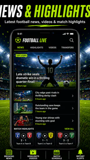 Futebol Placar ao Vivo screenshot