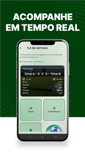 FutRua: Organizador de pelada screenshot