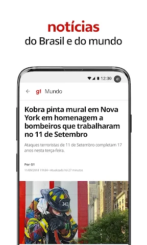 G1 Portal de Notícias da Globo screenshot