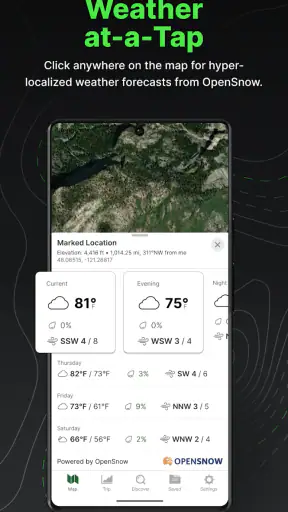Gaia GPS: Backcountry Maps screenshot