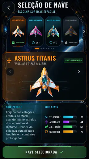 Galaxy Vanguard I - Premium screenshot