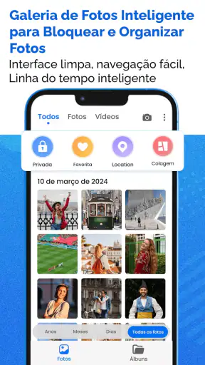 Galeria de fotos e álbuns screenshot