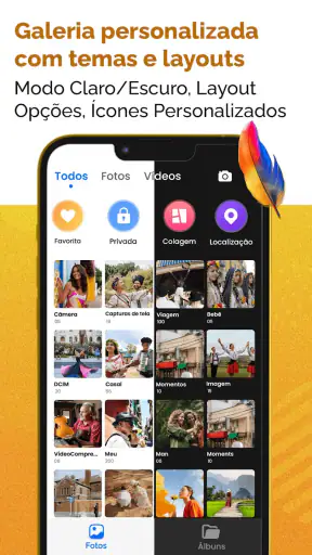Galeria de fotos e álbuns screenshot