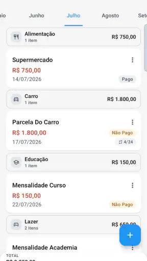 Gasto Na Medida (Financeiro) screenshot