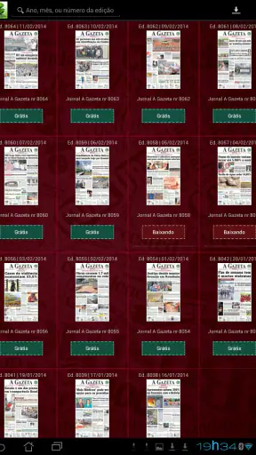 Gazeta Digital screenshot