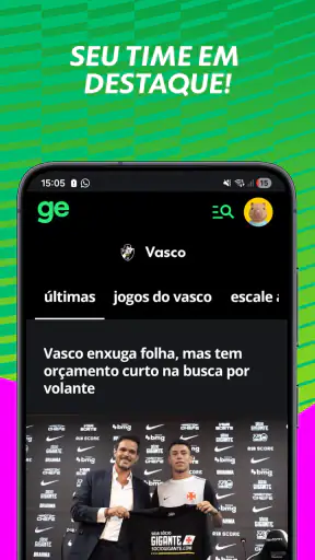 ge - Futebol e outros esportes screenshot