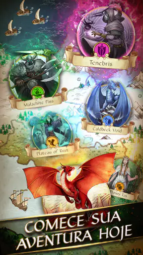 Gemstone Legends: RPG match 3 screenshot