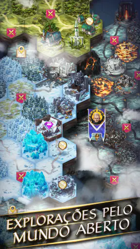 Gemstone Legends: RPG match 3 screenshot