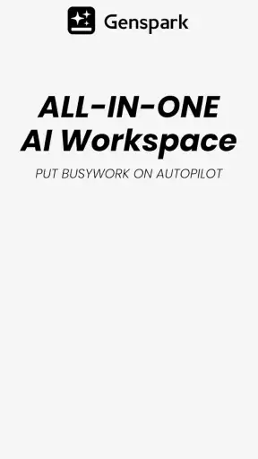 Genspark AI Workspace screenshot