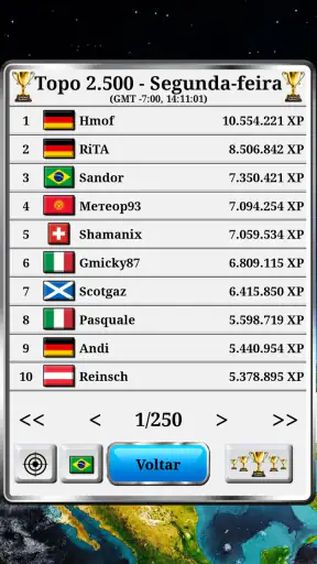 Geografia Mundial - Jogo screenshot