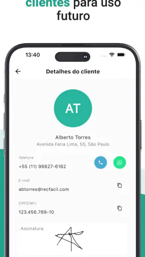 Gerador de Orçamentos PDF screenshot