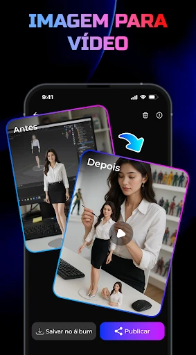 Gerador de Vídeo IA: Flix AI screenshot