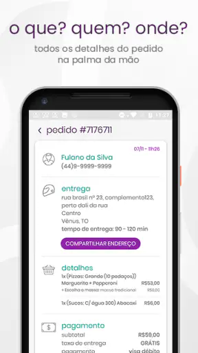 geraldo gestor de pedidos screenshot