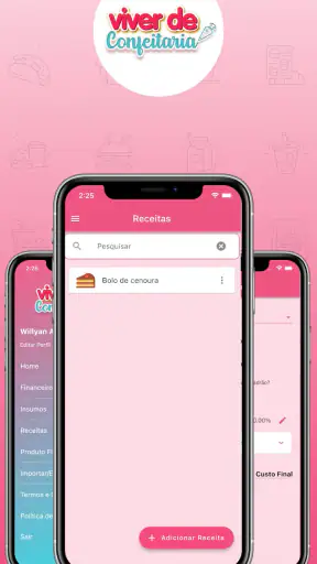 Gestão Viver de Confeitaria screenshot