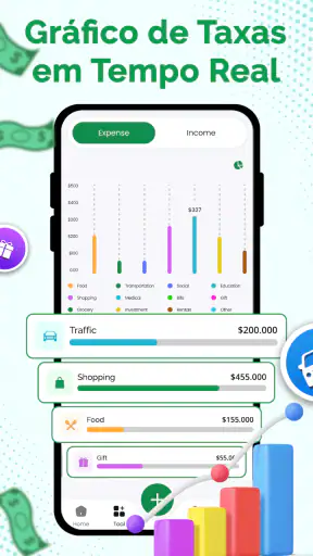 Gestor Dinheiro e Empréstimo screenshot