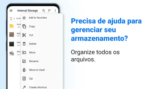 Gestor e Cofre File Commander screenshot
