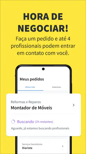 GetNinjas: Clientes screenshot