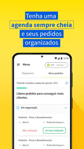 GetNinjas para Profissional screenshot
