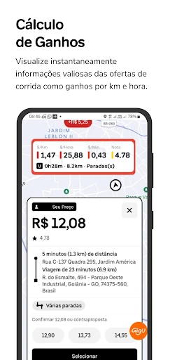 GigU: Seu copiloto inteligente screenshot