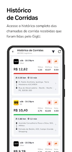 GigU: Seu copiloto inteligente screenshot