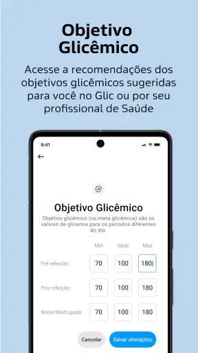 Glic - Diabetes e Glicemia screenshot