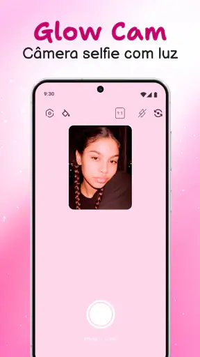 Glow Cam: Câmera Brilhante screenshot