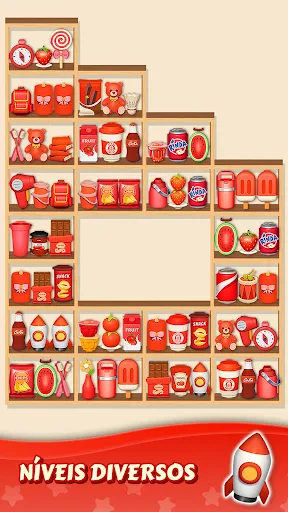Goods sorting Jogo de Combinar screenshot