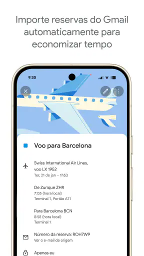 Google Agenda screenshot