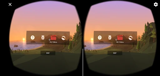 Google Cardboard screenshot
