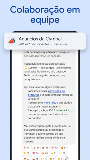 Google Chat screenshot