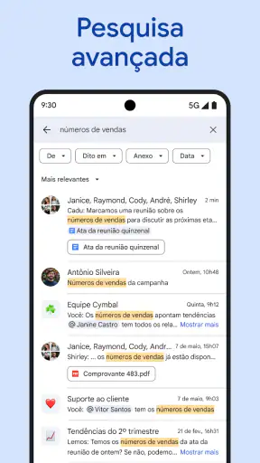 Google Chat screenshot