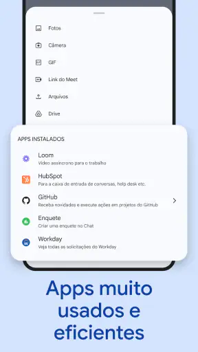 Google Chat screenshot