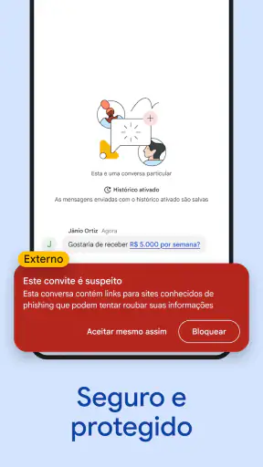 Google Chat screenshot