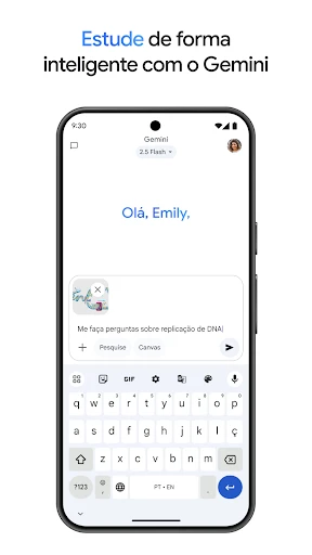 Google Gemini screenshot