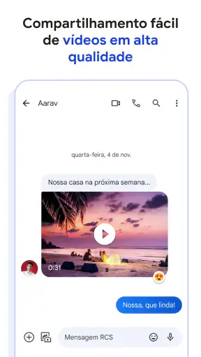 Google Mensagens screenshot