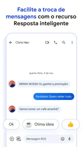 Google Mensagens screenshot