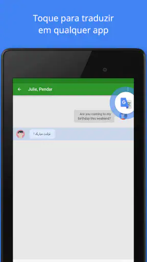 Google Tradutor screenshot