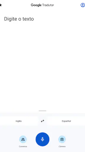 Google Tradutor screenshot