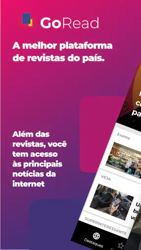 GoRead - Revistas Digitais screenshot