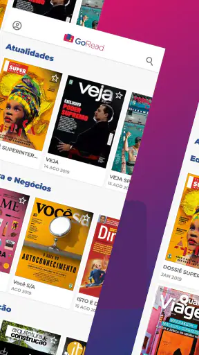 GoRead - Revistas Digitais screenshot