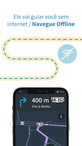 GPS Brasil – Navegador Offline screenshot