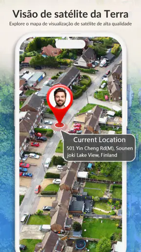 GPS de visão de satélite screenshot