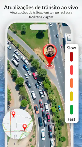 GPS de visão de satélite screenshot