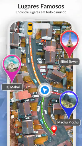 GPS de visão de satélite screenshot