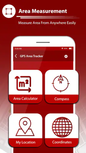GPS Fields Area Measure App screenshot
