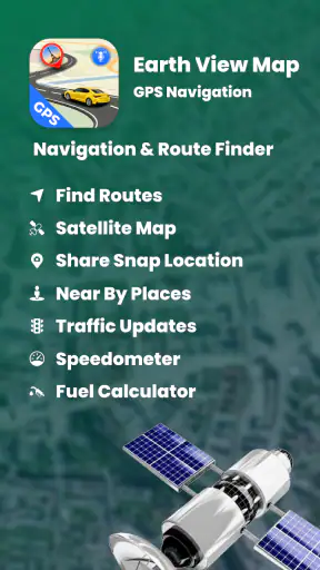 GPS Navegação e Mapas Live screenshot
