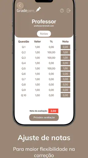 Gradepen screenshot