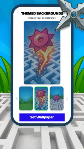 Grass Puzzle Launcher screenshot